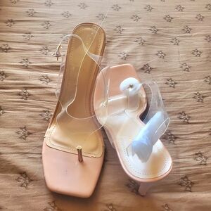 Elegant Peach Women's Heels